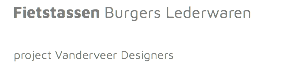  Fietstassen Burgers Lederwaren project Vanderveer Designers